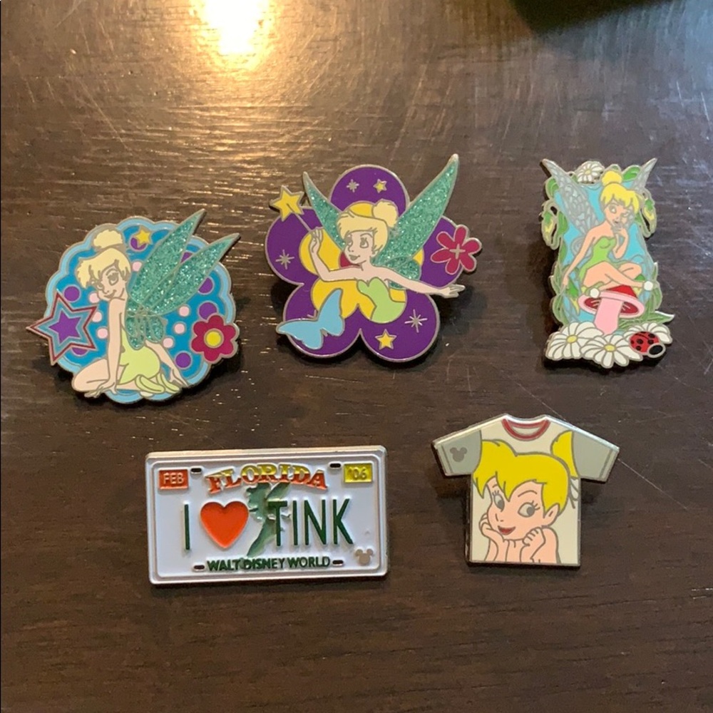 Tinker Bell 5 Set Pins
